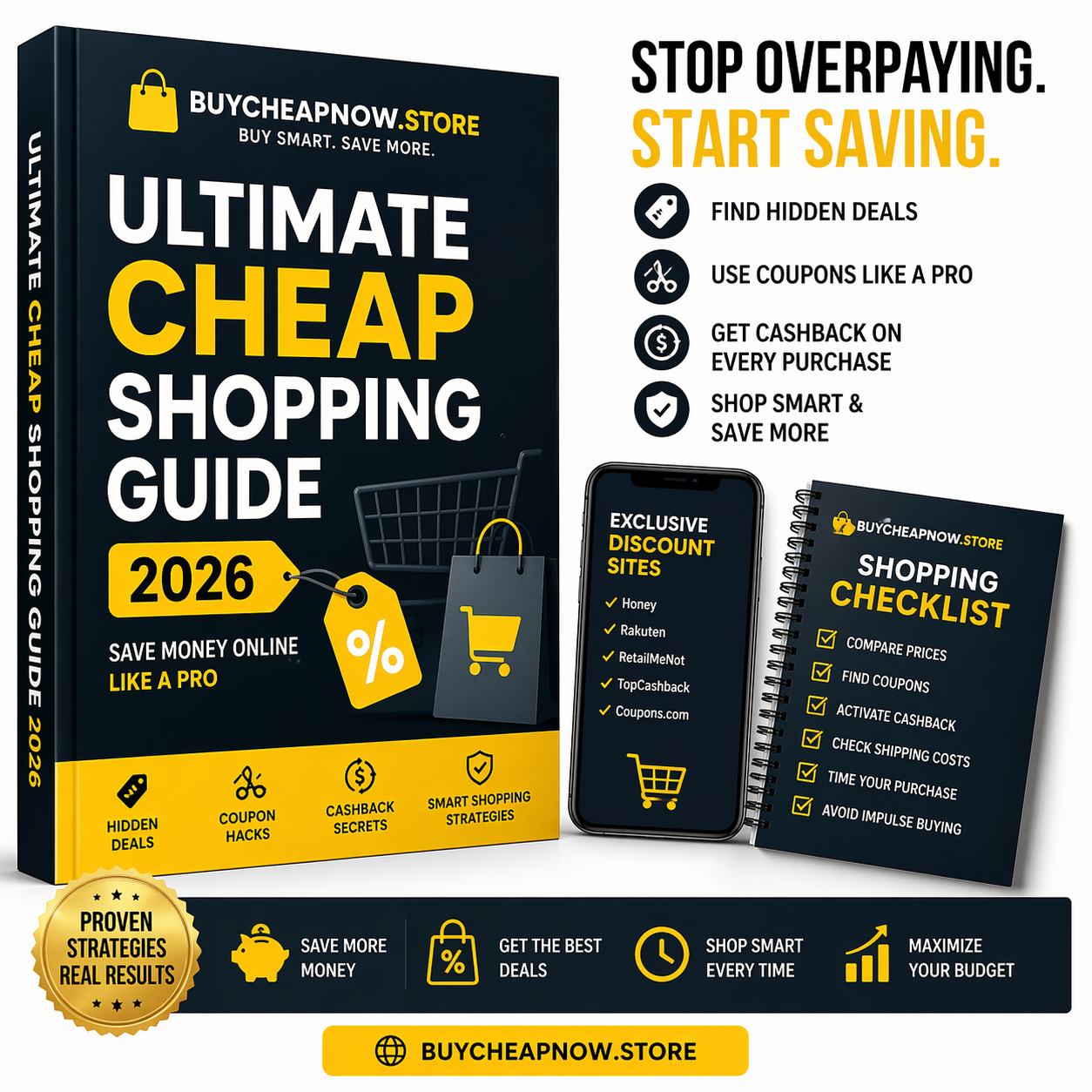 Ultimate Cheap Shopping Guide 2026 – Save Money Online Like a Pro (Checklist Included)