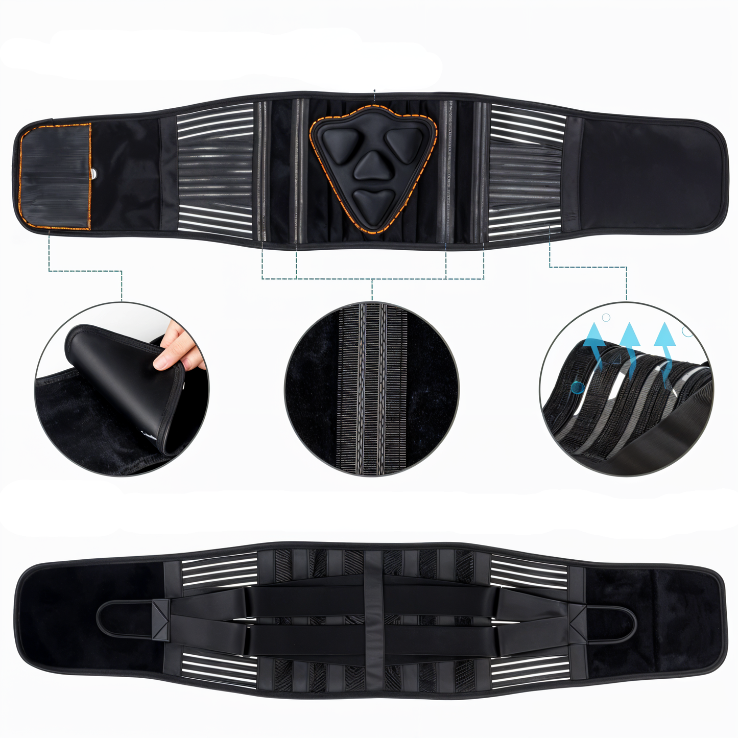 Lumbar Support Belt for Lower Back Relief