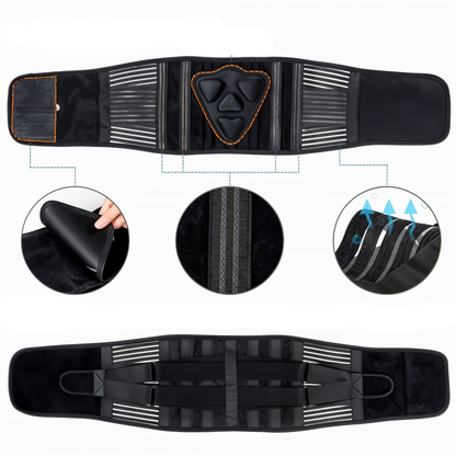 Lumbar Support Belt for Lower Back Relief