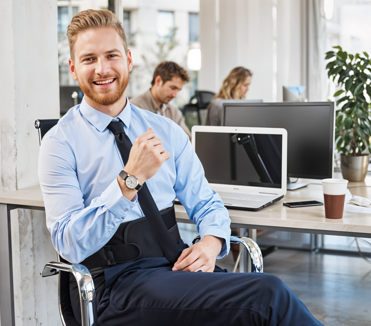 Lumbar Support Belt for Lower Back Relief