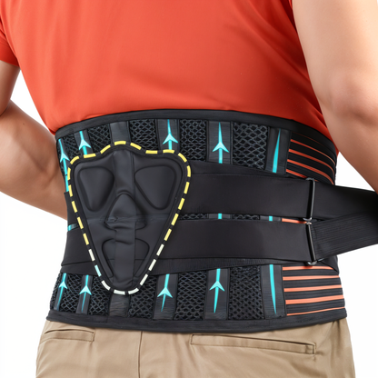Lumbar Support Belt for Lower Back Relief